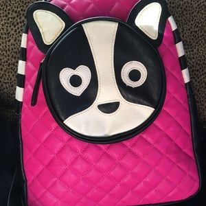 Betsey Johnson backpack purse
